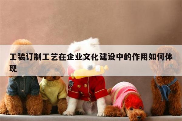德赢vwin官网:工装订制工艺在企业文化建设中的作用如何体现