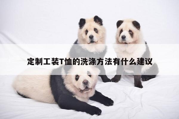 定制工装T恤的洗涤方法有什么建议【德赢vwinac米兰】