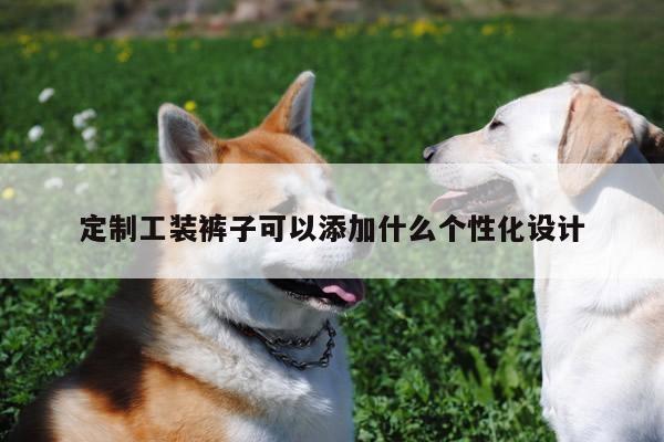 【德赢vwin158】定制工装裤子可以添加什么个性化设计