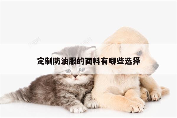 【德赢vwinac米兰】定制防油服的面料有哪些选择