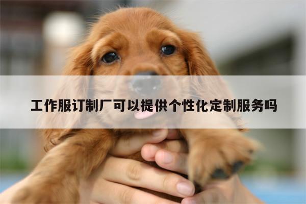 工作服订制厂可以提供个性化定制服务吗-德赢vwin官方网站