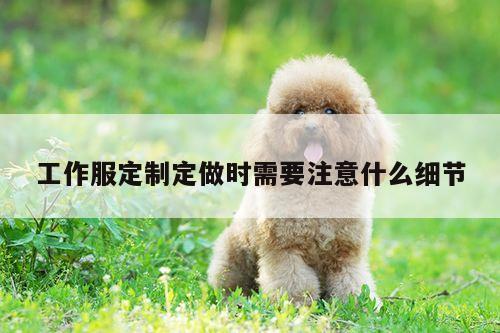 工作服定制定做时需要注意什么细节【德赢vwin官网】